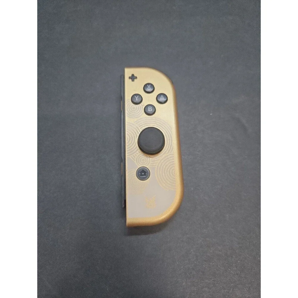 Nintendo Switch Zelda Tears Kingdom OLED Right Joy-Con Gold OEM Tested